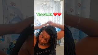 Relocking my hair trevessence relock healthyhair [upl. by Beth]