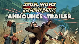 STAR WARS™ Episode I Jedi Power Battles™  Announce Trailer [upl. by Sacha838]