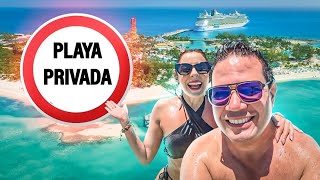 Lo último de CocoCay ¿Vale La Pena Pagar Por Esto Hideaway Beach Club  Zorito y Doug [upl. by Shea]