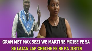 Grand met Max Bookman avili Martine Moise plent li depoze a pa kanpe sou anyen lajan lap chache [upl. by Ody]