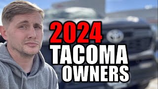 2024 Toyota Tacoma Owners Be Like… [upl. by Harutek996]