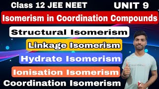 ।।Isomerism in Coordination Compounds।।Structural Isomerism and its Types।। Class 12 JEE NEET।। [upl. by Candie]