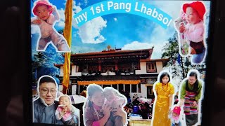 Pal Dorjee Wangtshewang My 1st Pang Lhabsol 📍Samten Choeling Gumpa Lachung [upl. by Yehc483]