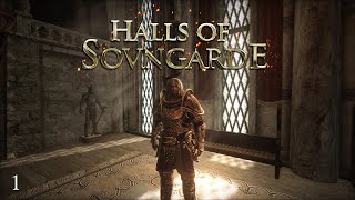 Skyrim Halls Of Sovngarde  Space Marine Librarian In Skyrim  Playthrough Part 1 [upl. by Robbins82]