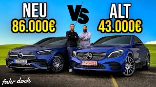 Mercedes C300d ALT vs NEU  Doppelt so TEUER aber doppelt so GUT  Fahr doch [upl. by Sivrat]