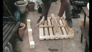 How To Dismantle A Wooden Pallet [upl. by Ribaj]