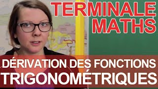 Dérivation des fonctions trigonométriques  Exercice  Maths terminale  Les Bons Profs [upl. by Phaidra]