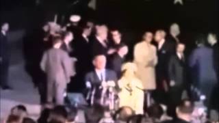 November 22 1963  President Lyndon B Johnsons Remarks Upon Arrival at Andrews Air Force Base [upl. by Aikat571]