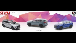 Miniatura GWM Haval H6 G3 2023 Prata 164 7CM Xcartoys [upl. by Frye171]