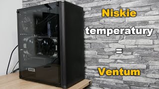 Niskie temperatury  VENTUM SilentiumPC Ventum VT2 EVO TG aRGB [upl. by Sonahpets]