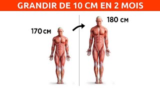 COMMENT GRANDIR EN TAILLE RAPIDEMENT 10 CM EN 2 MOIS [upl. by Prevot]