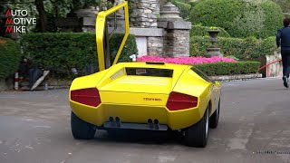 264M 1971 Lamborghini Countach LP500 Reconstruction  Villa dEste 2021 [upl. by Wise]