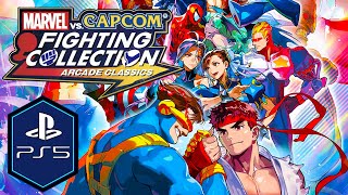 Marvel vs Capcom Fighting Collection PS5 Gameplay [upl. by Einimod]