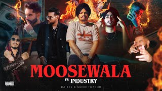 Sidhu Moose wala x Industry Part 1  DJBKS amp Sunix Thakor  Mega Mashup  Latest Punjabi Mashup [upl. by Mylor151]