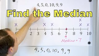 Understand amp Calculate the Median of Data in Statistics  687 [upl. by Alios501]