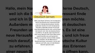 B1 prüfung Deutsch sprechen deutsch hören deutsch lernen online German language [upl. by Anytsirhc]