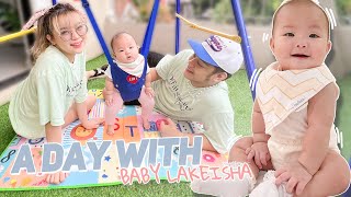 A Day With Baby Lakeisha  Carlyn Ocampo [upl. by Millman]