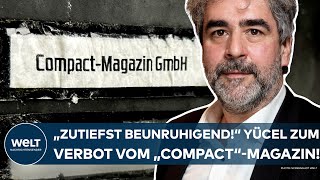 YÜCEL quotZutiefst beunruhigend Auch quotCompactquot ist durch das Pressegesetz geschütztquot Magazin verboten [upl. by Jule]