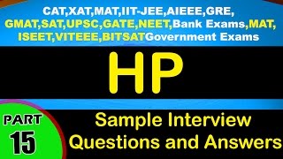 HP  15 Interview Questions and Answers CareersJobsVideosFreshersExperienced [upl. by Handal]