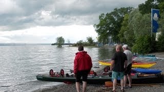 BodenseeUmrundung im Kayak [upl. by Rafat]