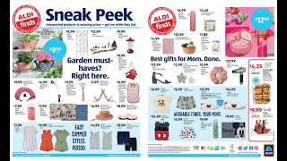 Aldi Sneak Peek 512024  572024  ALDI Finds and Weekly Ad [upl. by Aridatha519]