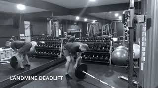 Landmine Deadlift  Upside Strength Exercise Library [upl. by Isak]