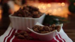 Sweet and Spicy Roasted Almond Recipe  Homemade Gifts  Allrecipescom [upl. by Mamie916]