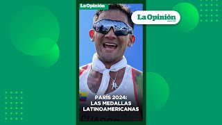 Todas las medallas latinoamericanas en los Juegos Olímpicos de París 2024  La Opinión [upl. by Satsoc615]