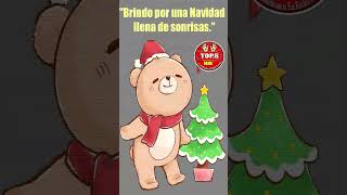 Brindo por una Navidad llena de sonrisas feliznavidad [upl. by Enilamme193]