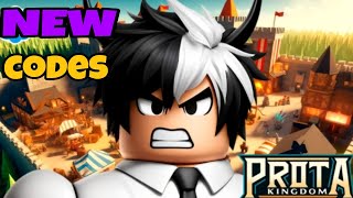 All Secret Prota Kingdom Codes  Codes for Prota Kingdom Roblox 2024 [upl. by Niliak]