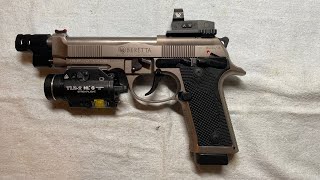 Install Toni System Red Dot Plate on Beretta 92X Performance [upl. by Osicnarf]