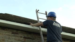 How to Replace Rotten Roofing Felt Under Tiles  Dalton Roofing Tips [upl. by Kaylyn]