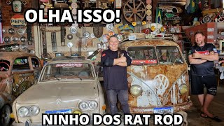 RAT ROD CAMIONETES  FUSCAS  VARIANT  KOMBI  Garage 155 muito insana [upl. by Aiyekal]