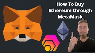 How To Buy Ethereum Through MetaMask  The Quick 2 Minute Tutorial [upl. by Donald34]