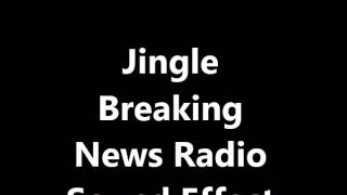 Jingle Breaking News Radio Sound Effect [upl. by Resaec48]