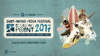 Covelong Point Surf Music and Yoga Festival 2017 South India [upl. by Kowal]