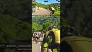 saint Lary Solan to pla dAdet France RACE chasing the breakaway [upl. by Nytram488]