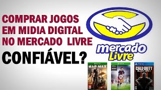 Comprar JOGOS em midia digital pelo Mercado Livre é CONFIÁVEL [upl. by Blanc]