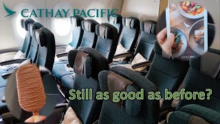 Cathay Pacific A350 Economy Class JFK to HKG  Still Good [upl. by Idaline]