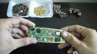 How to Scrap old Cell Phones for Gold Recovery [upl. by Neggem]