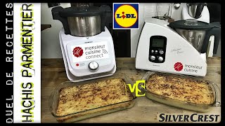 DUEL DE RECETTES  HACHIS PARMENTIER Monsieur cuisine connect VS Monsieur cuisine Sand CookampLook [upl. by Valleau846]