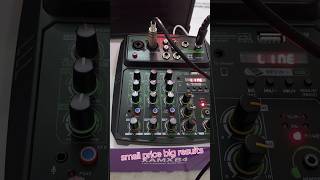 Best Sound mixer for recording and karaoke audiomixersoundmixeraudioequipment [upl. by Yesdnyl]