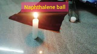 naphthalene balls vs hot oil [upl. by Langille]