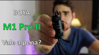 BOYA BYM1 Pro II  melhor Custo x Benefício 2024 [upl. by Ronaele]