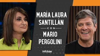 Mario Pergolini con María Laura Santillán “No soporto las fiestas hasta altas horas” [upl. by Retsek]