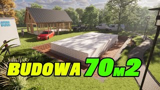 Jak zbudować dom 70m2 bez pozwolenia na budowę Odcinek 1 Nowy ład 70m2 Polski ład 70m2 [upl. by Adnuhsor328]