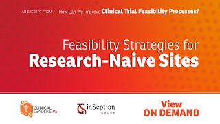 Feasibility Strategies For ResearchNaïve Sites [upl. by Katzen]