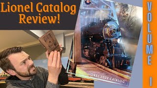 NEW Lionel 2022 Volume 1 Catalog Walkthrough [upl. by Centeno]