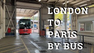 Traveling from London to Paris by Bus Tips and Tricks blabla car  flix bus Dover port Kannada [upl. by Worden691]