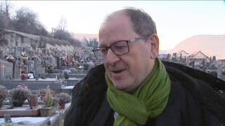 Hommage à Gustave Courbet au cimetière dOrnans Doubs [upl. by Graaf]